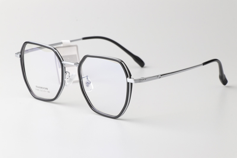 TT31063 Eyeglasses Black Silver