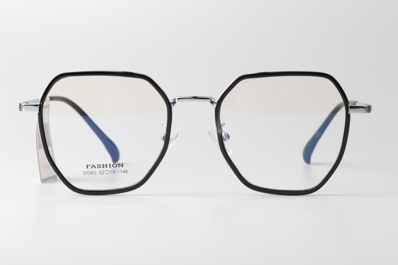 TT31063 Eyeglasses Black Silver