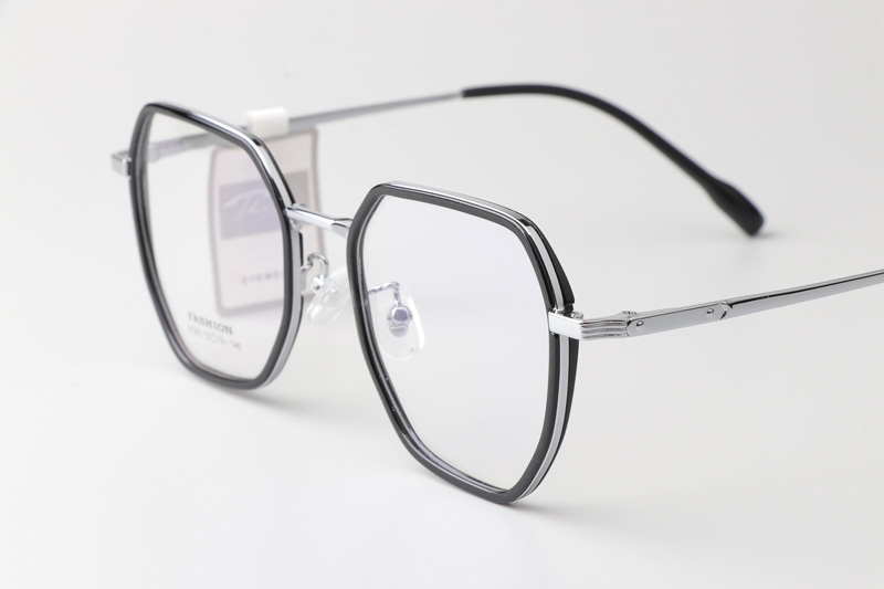 TT31063 Eyeglasses Black Silver