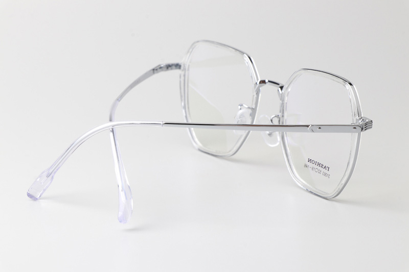 TT31063 Eyeglasses Transparent Silver