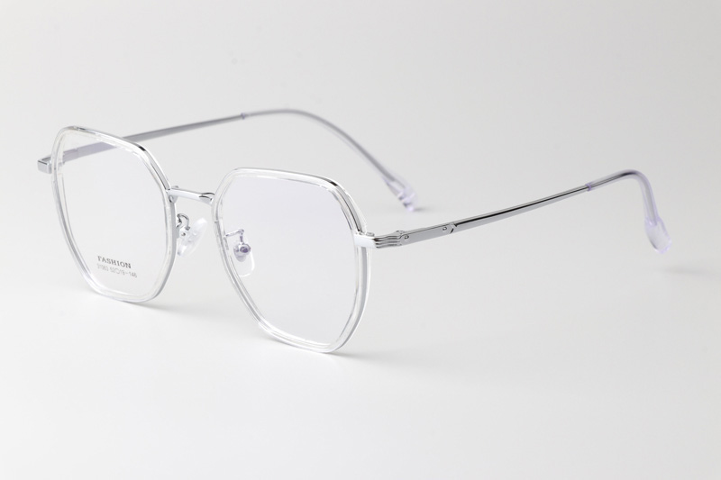TT31063 Eyeglasses Transparent Silver