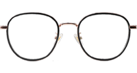 TT32010 Eyeglasses Black Rose Gold