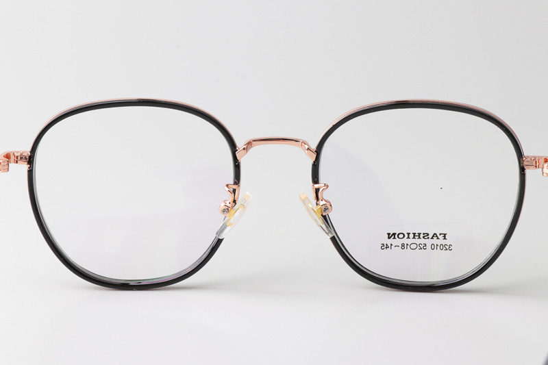 TT32010 Eyeglasses Black Rose Gold