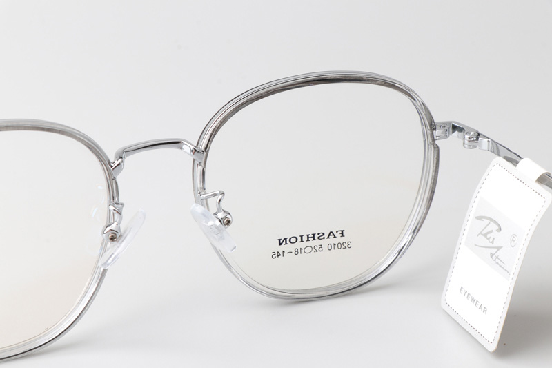 TT32010 Eyeglasses Clear Silver
