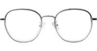 TT32010 Eyeglasses Clear Silver