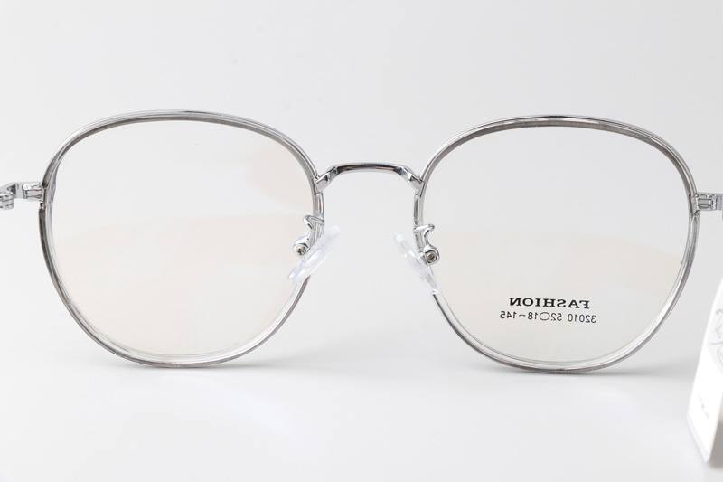 TT32010 Eyeglasses Clear Silver
