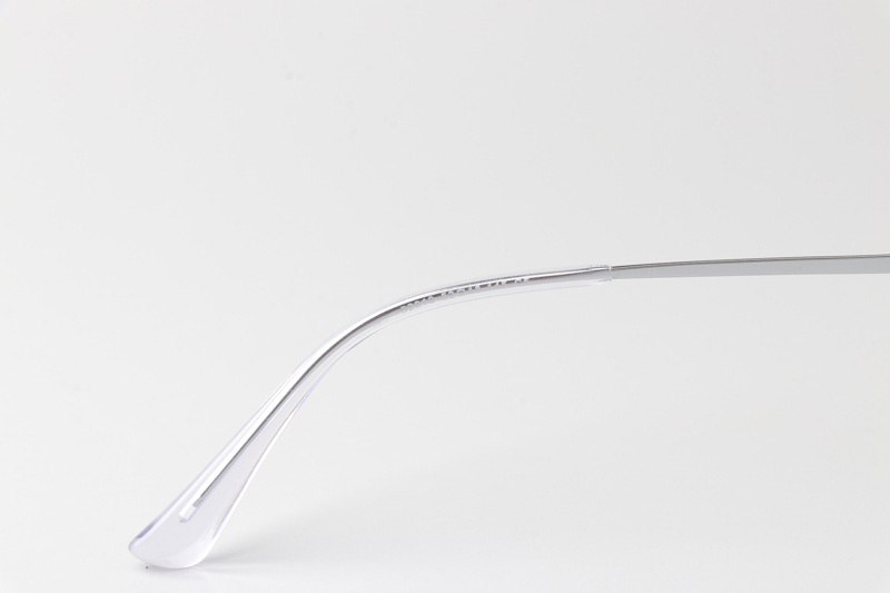 TT32010 Eyeglasses Transparent Silver
