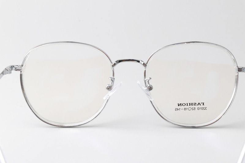 TT32010 Eyeglasses Transparent Silver