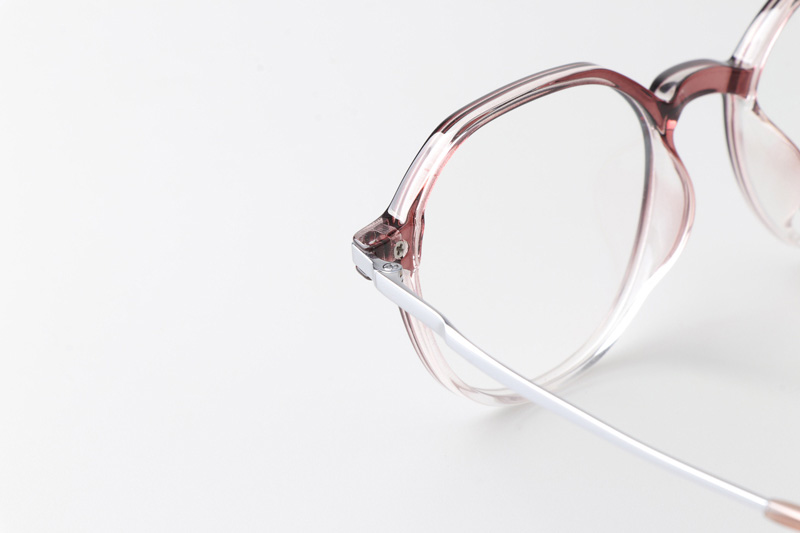 TT33007 Eyeglasses Gradient Red Silver