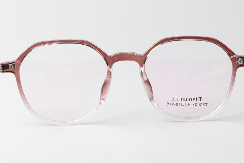 TT33007 Eyeglasses Gradient Red Silver