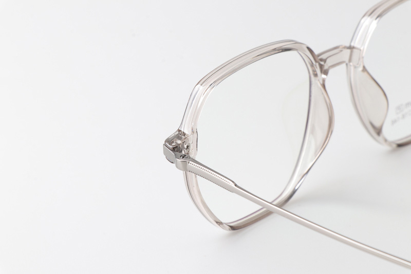 TT33011 Eyeglasses Transparent Gunmetal