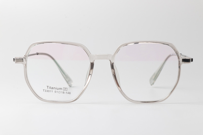 TT33011 Eyeglasses Transparent Gunmetal