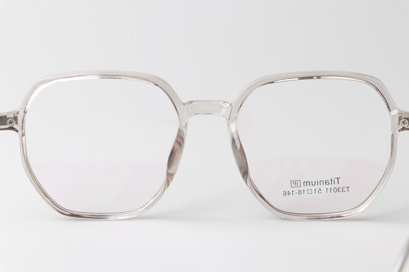 TT33011 Eyeglasses Transparent Gunmetal