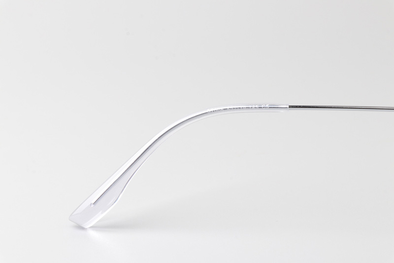 TT37006 Eyeglasses Transparent Silver