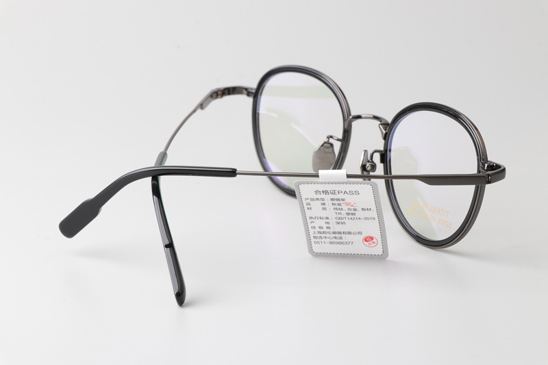 TT52005 Eyeglasses Black Gunmetal