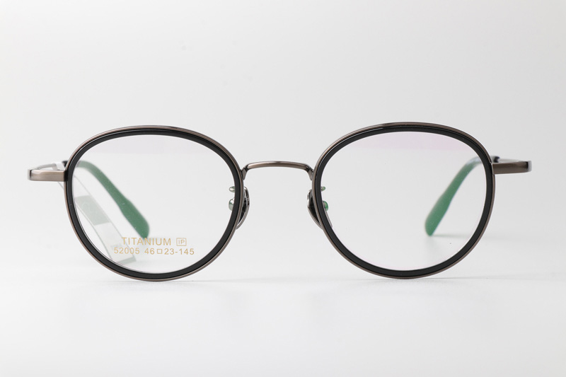 TT52005 Eyeglasses Black Gunmetal