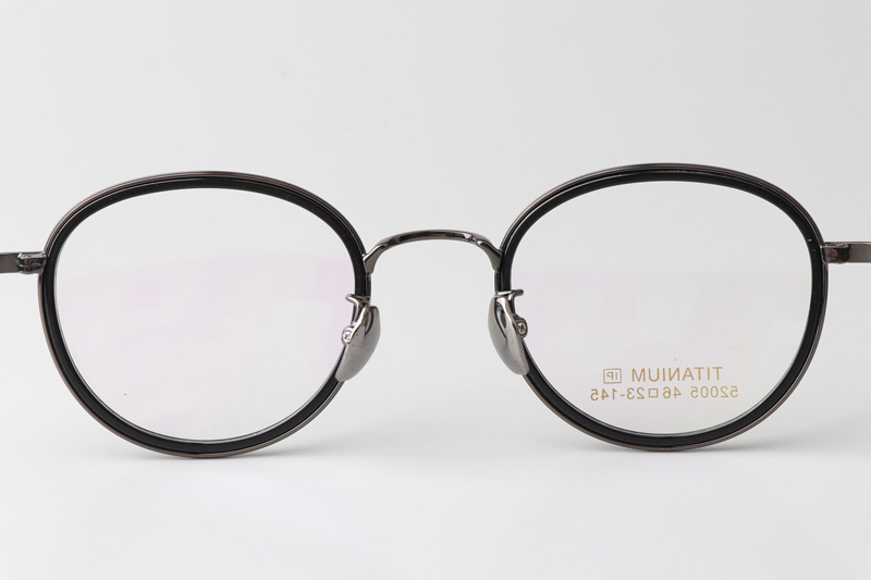 TT52005 Eyeglasses Black Gunmetal
