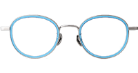 TT52005 Eyeglasses Blue Silver