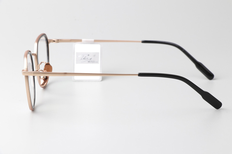 TT52009 Eyeglasses Black Gold