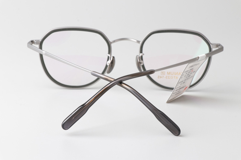 TT52009 Eyeglasses Gray Silver