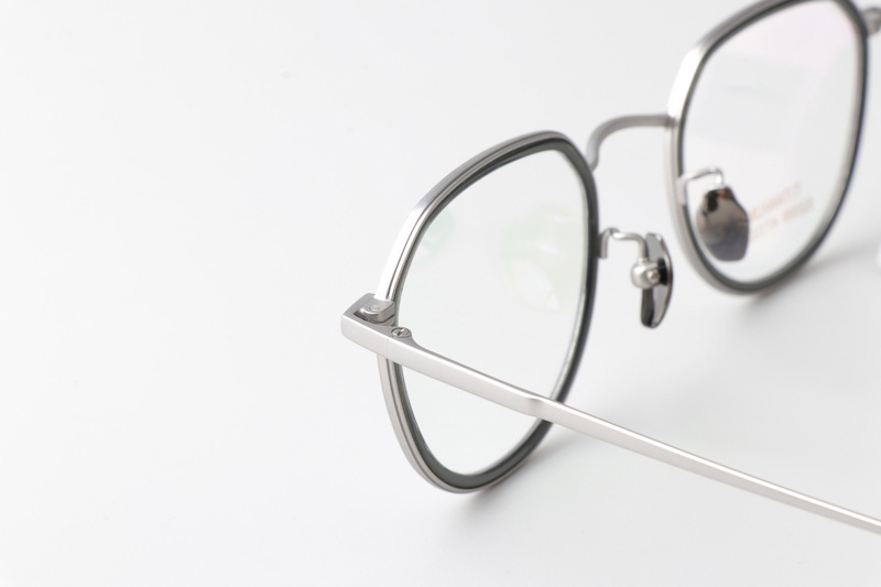 TT52009 Eyeglasses Gray Silver