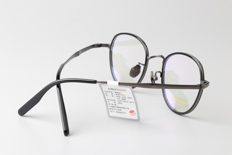 TT52021 Eyeglasses Black Gunmetal