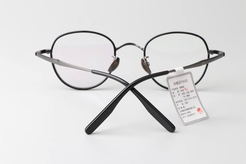 TT52021 Eyeglasses Black Gunmetal