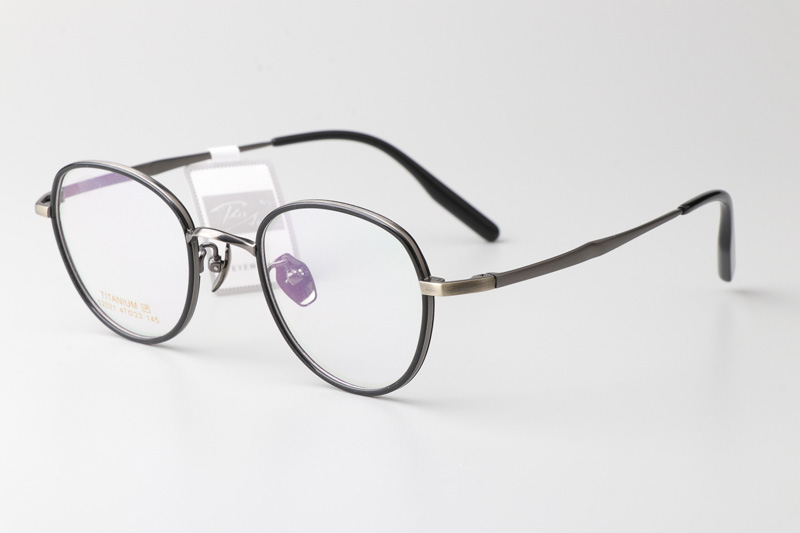 TT52021 Eyeglasses Black Gunmetal