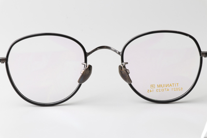 TT52021 Eyeglasses Black Gunmetal