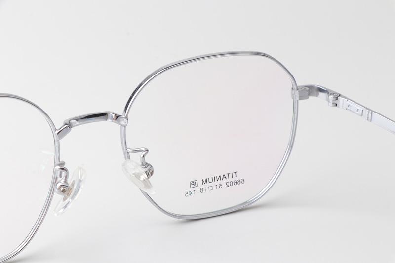 TT66602 Eyeglasses Black Silver