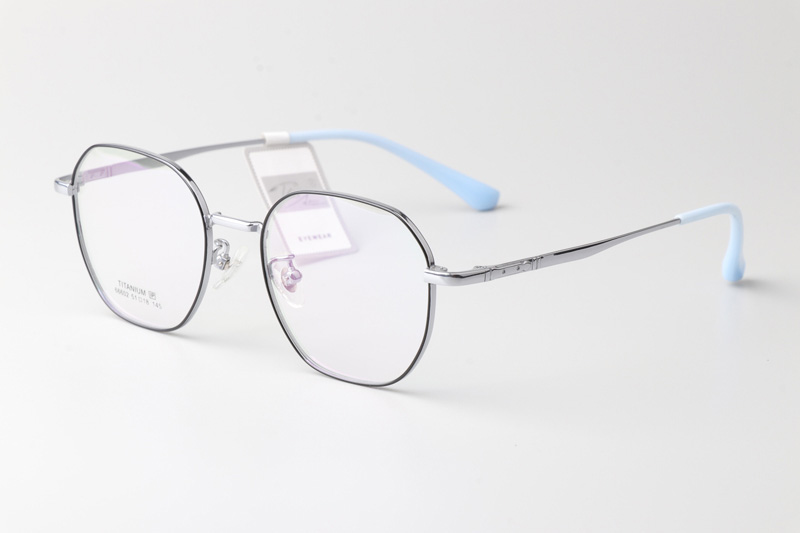 TT66602 Eyeglasses Black Silver