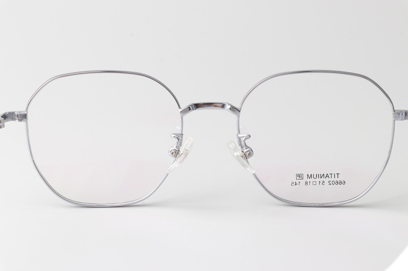 TT66602 Eyeglasses Black Silver