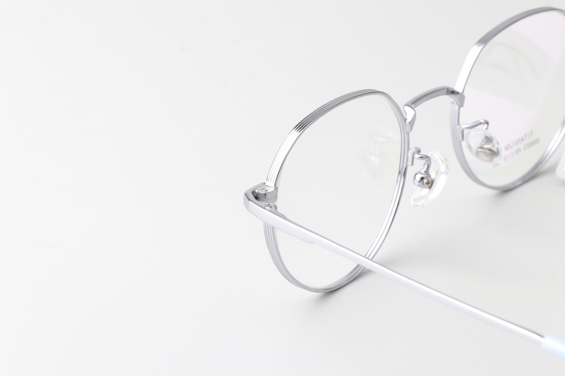 TT66603 Eyeglasses Black Silver