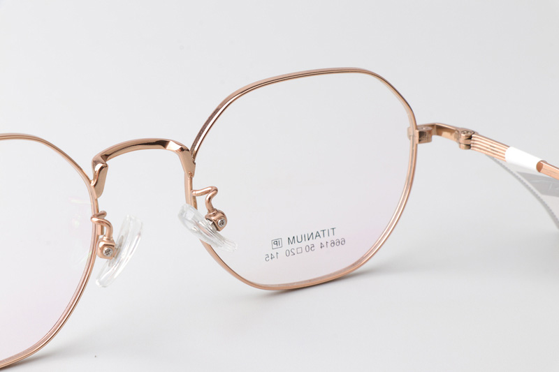 TT66614 Eyeglasses Rose Gold