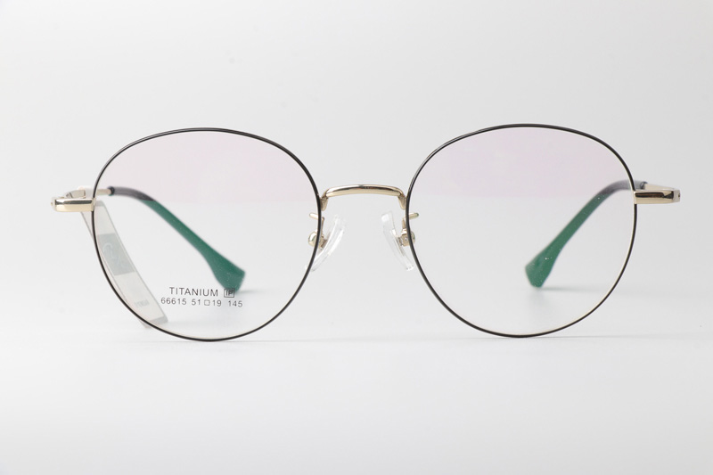 TT66615 Eyeglasses Black Gold