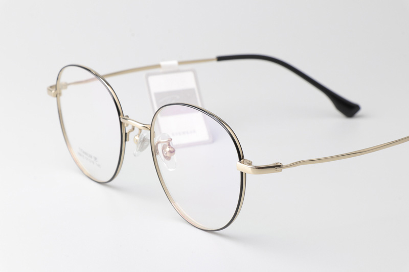 TT66615 Eyeglasses Black Gold