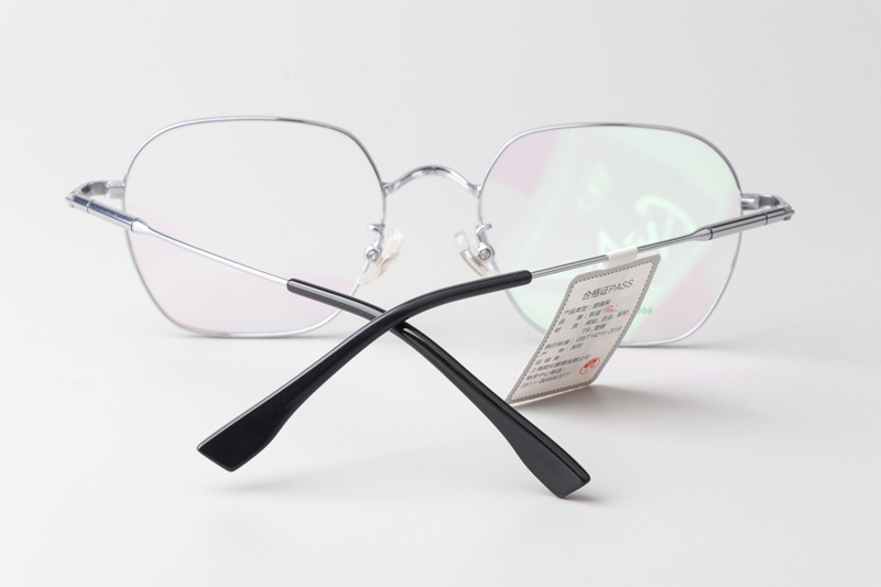 TT66618 Eyeglasses Black Silver