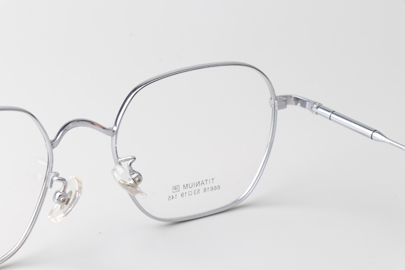 TT66618 Eyeglasses Black Silver