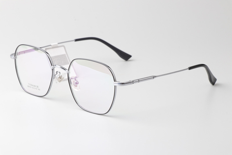 TT66618 Eyeglasses Black Silver