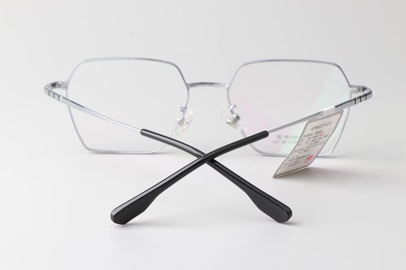 TT66623 Eyeglasses Black Silver