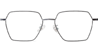 TT66623 Eyeglasses Black Silver