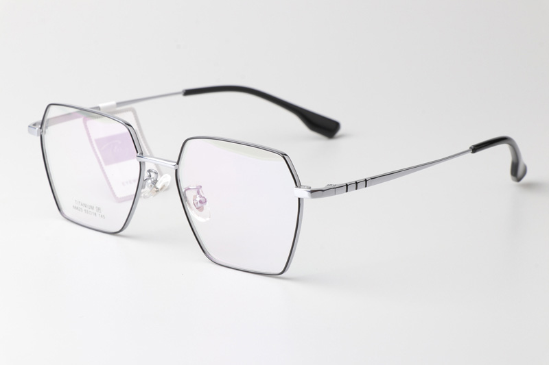 TT66623 Eyeglasses Black Silver