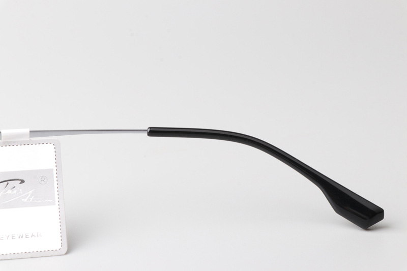 TT66623 Eyeglasses Black Silver