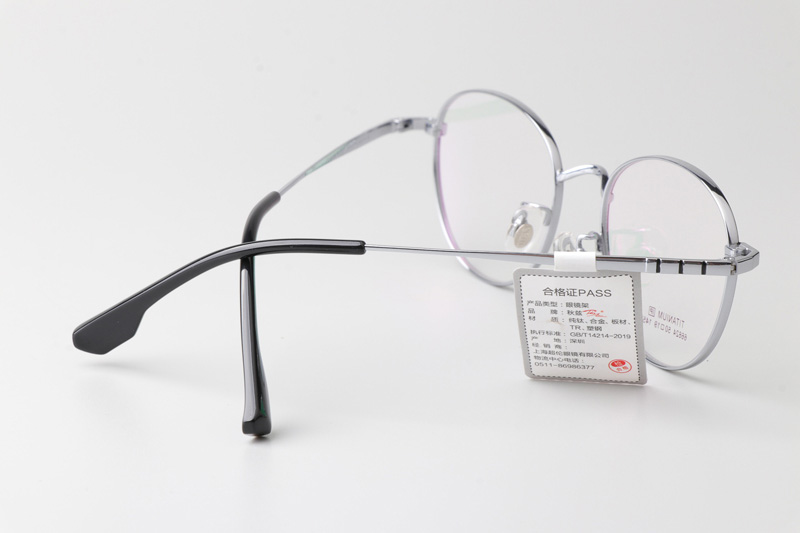 TT66624 Eyeglasses Black Silver
