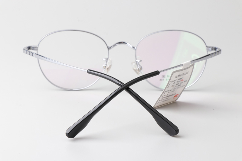 TT66624 Eyeglasses Black Silver