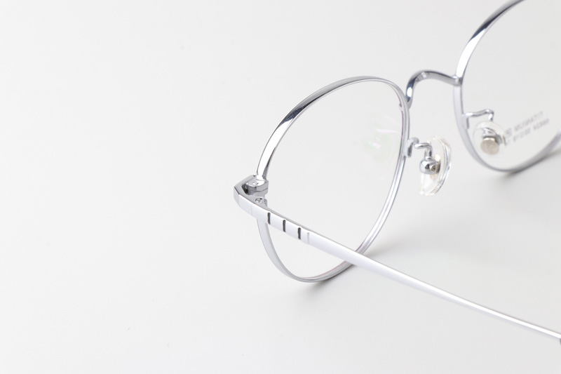 TT66624 Eyeglasses Black Silver