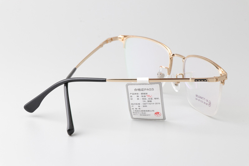 TT88108 Eyeglasses Black Gold