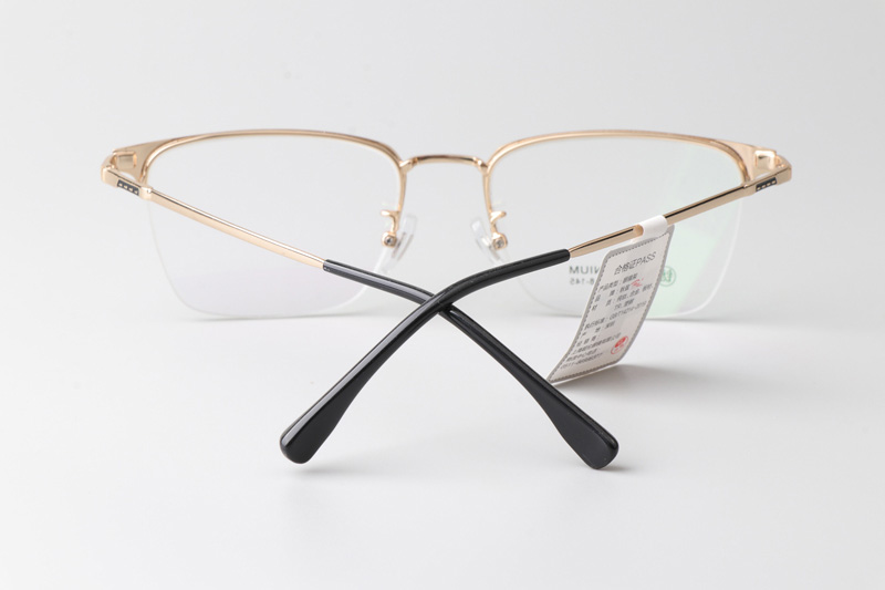 TT88108 Eyeglasses Black Gold