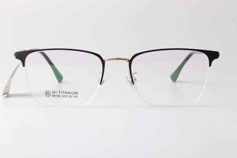 TT88108 Eyeglasses Black Gold
