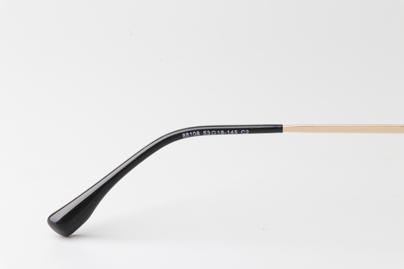 TT88108 Eyeglasses Black Gold